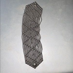 Barely used silver bracelet